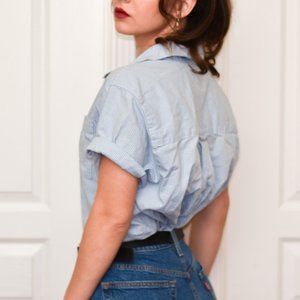 100% COTTON Button Down